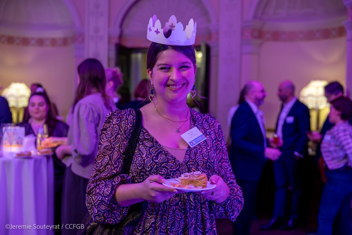 French Chamber of Great Britain - Galette des Rois event at Home House, in partnership with Maison Philippe Conticini.