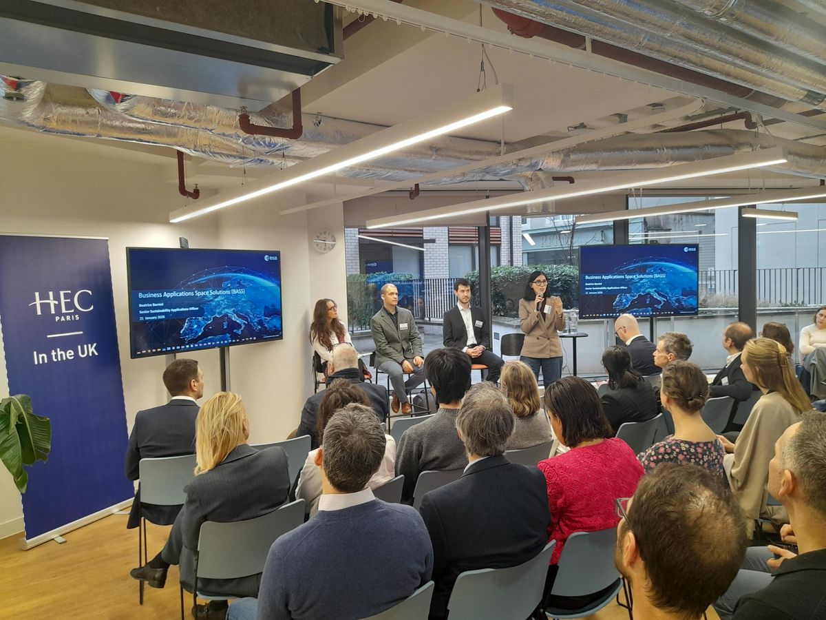 French Chamber of Great Britain - In Conversation With the European Space Agency team: Breakfast with Dr Clement Albergel, PhD, Head of the Actionable Climate Information, in partnership with HEC UK House