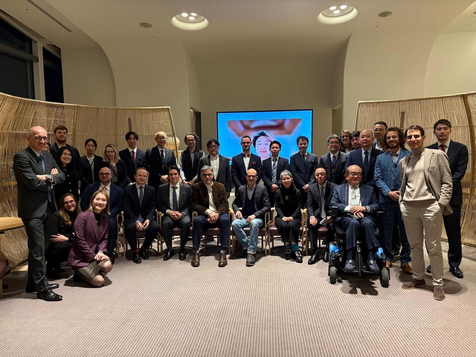 Soirée d'accueil des nouveaux membres de la Chambre de commerce et d’industrie française au Japon