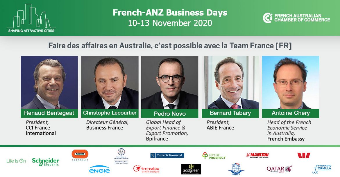 Conference Faire des affaires en Australie banner