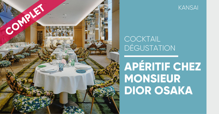 Apéritif chez Monsieur Dior Osaka