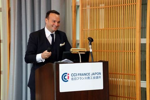 Anthony Gourmel, 4ème Vice-président de la CCI France Japon