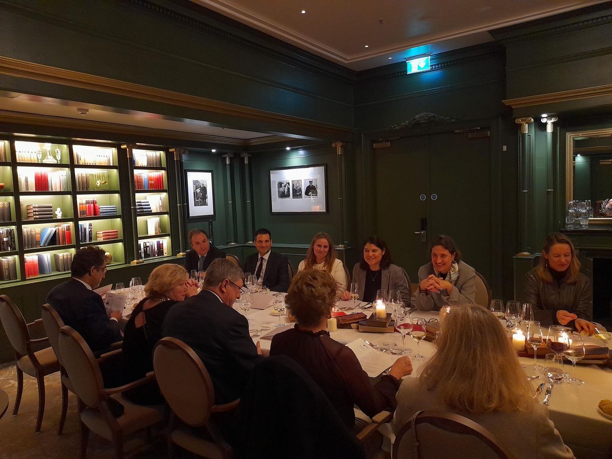 French Chamber of Great Britain - Patron's Circle Dinner with Dame Menna Rawlings – former British Ambassador to France