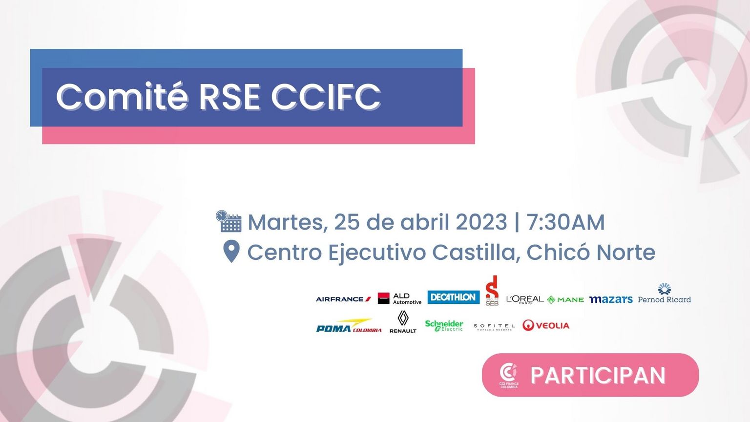 Rétrospective : Comité RSE - Mai 2023 | CCI France Colombie