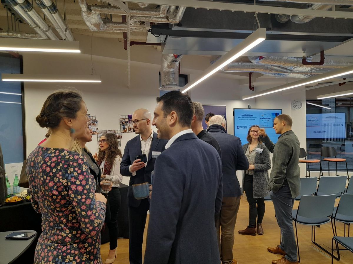 French Chamber of Great Britain - In Conversation With the European Space Agency team: Breakfast with Dr Clement Albergel, PhD, Head of the Actionable Climate Information, in partnership with HEC UK House