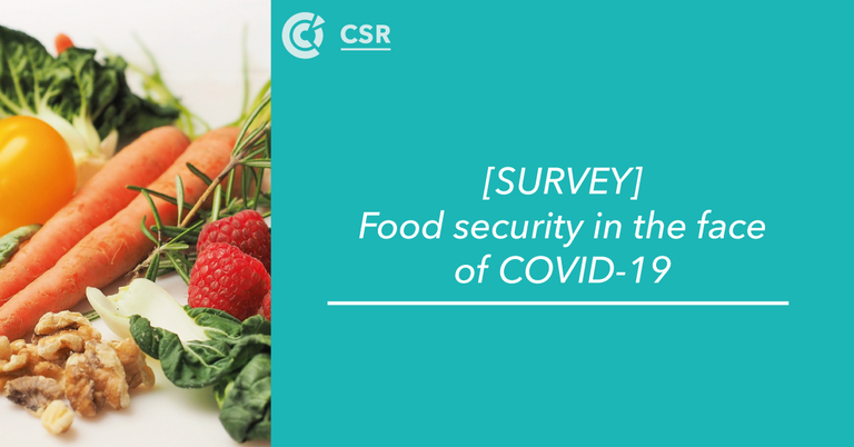 Abnnière actualités CCIFV Food security in the face of COVID-19