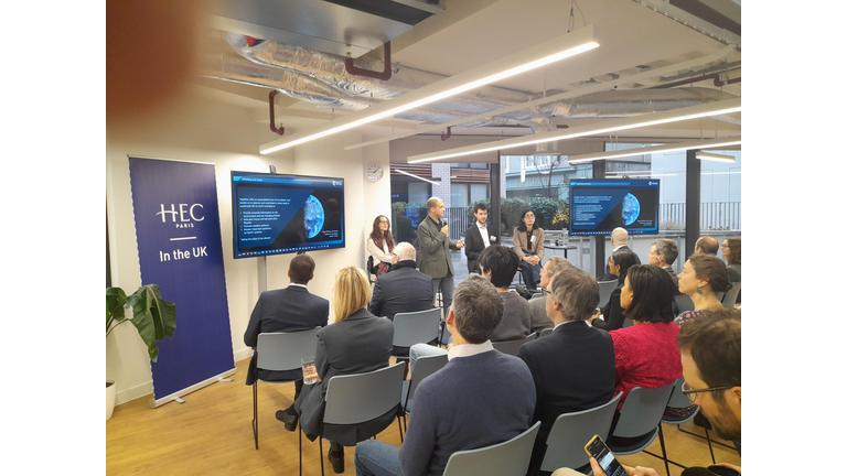 French Chamber of Great Britain - In Conversation With the European Space Agency team: Breakfast with Dr Clement Albergel, PhD, Head of the Actionable Climate Information, in partnership with HEC UK House