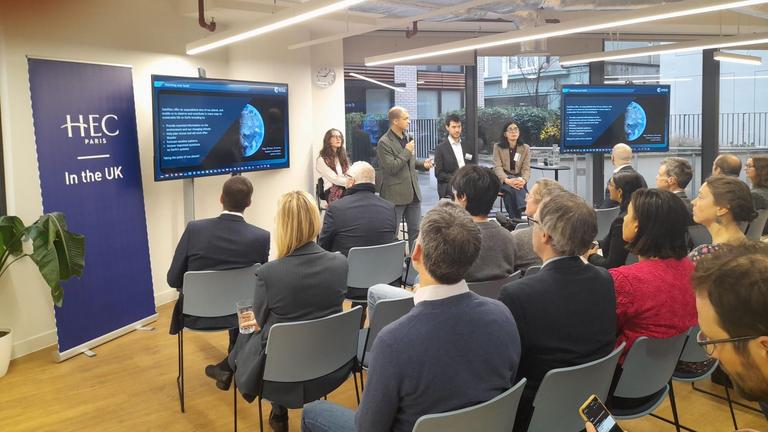 French Chamber of Great Britain - In Conversation With the European Space Agency team: Breakfast with Dr Clement Albergel, PhD, Head of the Actionable Climate Information, in partnership with HEC UK House