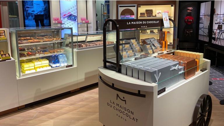 La Maison du Chocolat opened a new boutique in Yokohama