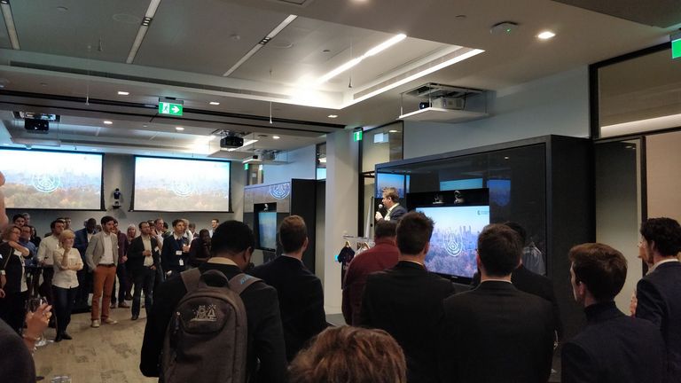 Jerôme de chaunac pendant la soirée