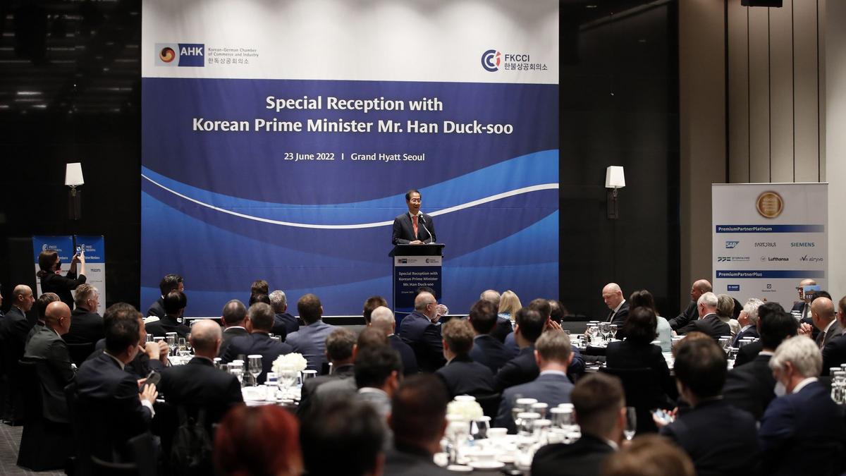 한불상공회의소, 한독상공회의소와 한덕수 국무총리 한불상공회의소, 한독상공회의소와 한덕수 국무총리