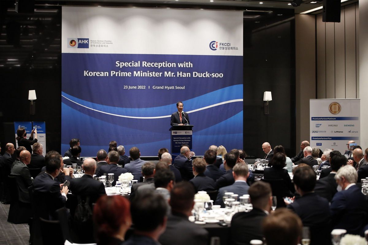 한불상공회의소, 한독상공회의소와 한덕수 국무총리