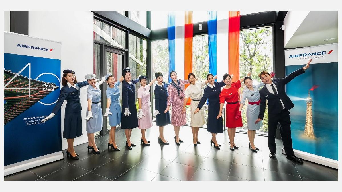 [Translate to Coréen:] Air France celebrates its 40th anniversary in South Korea