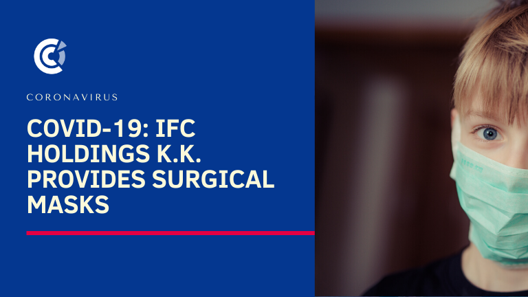 COVID-19: IFC holdings K.K. provides surgical masks