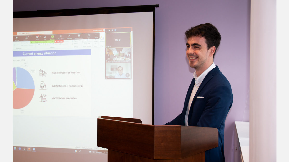 France-Korea Energy Committee discusses Korea’s new energy strategy - French Korean Chamber of Commerce and Industry - Thomas Houlie