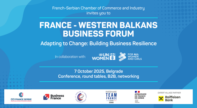BUSINESS FORUM FRANCE – BALKANS OCCIDENTAUX