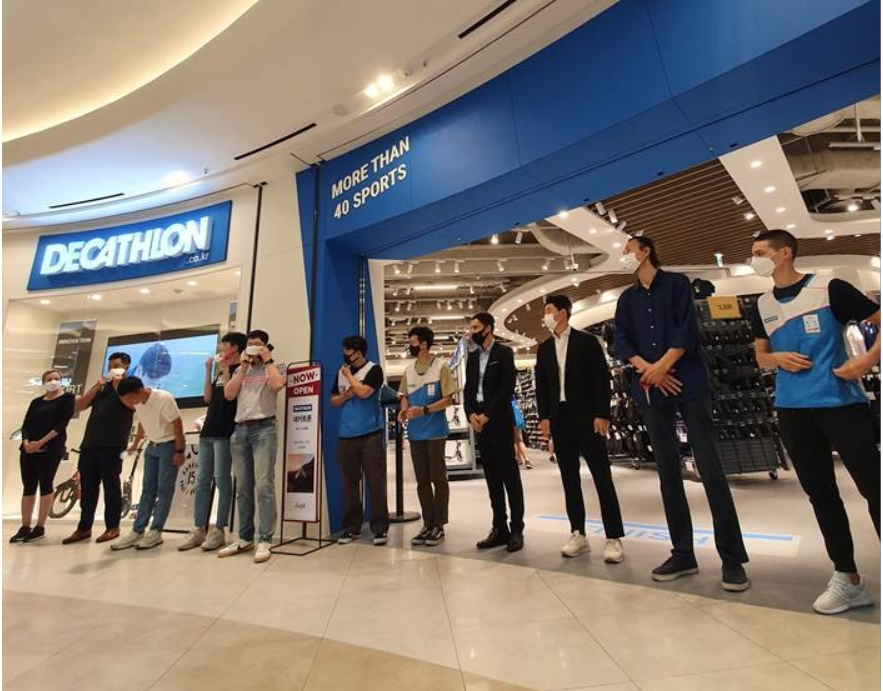 [Translate to Coréen:] On July 12th, Decathlon opened its third store in Korea in Goyang city near Seoul!