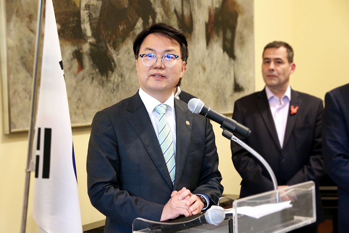 FKCCI and French Tech Seoul deepen their cooperation at the occasion of French ministerial visit in Korea - Jean-Noel Barrot visit in Korea - Speech of Korean Deputy Minister of Startups and SMEs