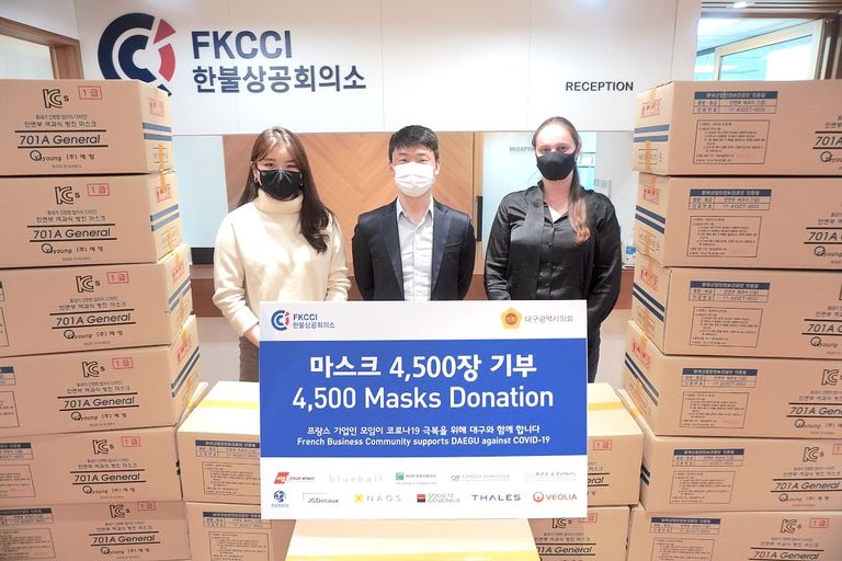 Solidarity Actions of the French-Business Community against Covid-19