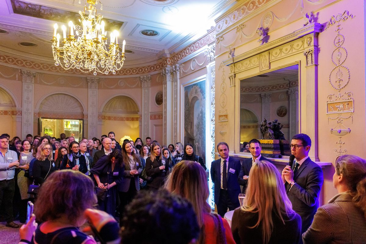 French Chamber of Great Britain - Galette des Rois event at Home House, in partnership with Maison Philippe Conticini.