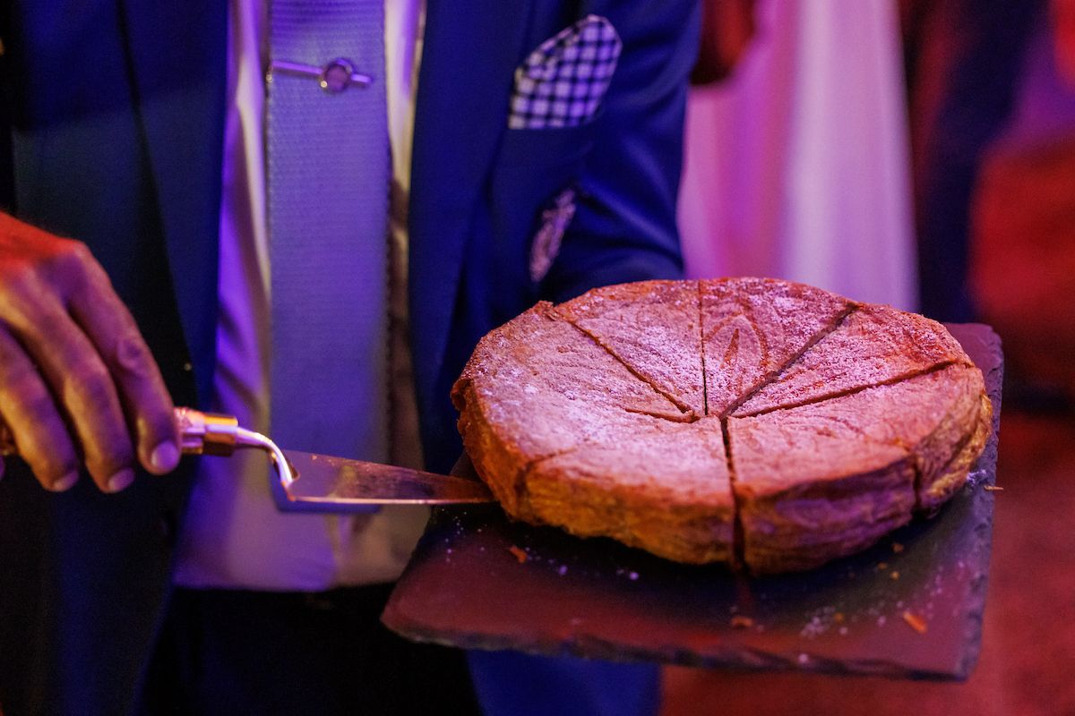 French Chamber of Great Britain - Galette des Rois event at Home House, in partnership with Maison Philippe Conticini.