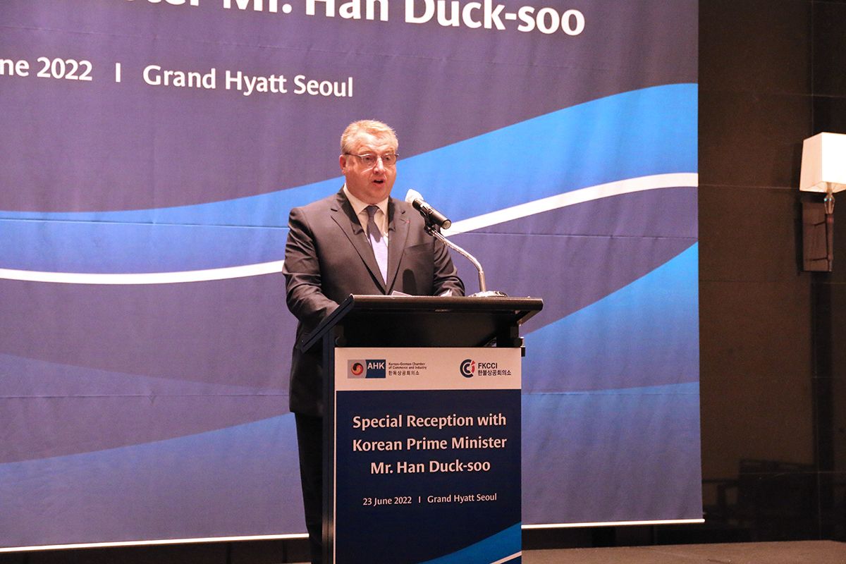 Mr. David-Pierre JALICON, Chairperson of FKCCI