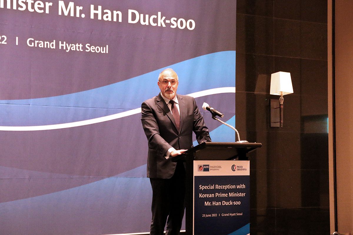 H.E. Philippe Lefort, French Ambassador to South Korea