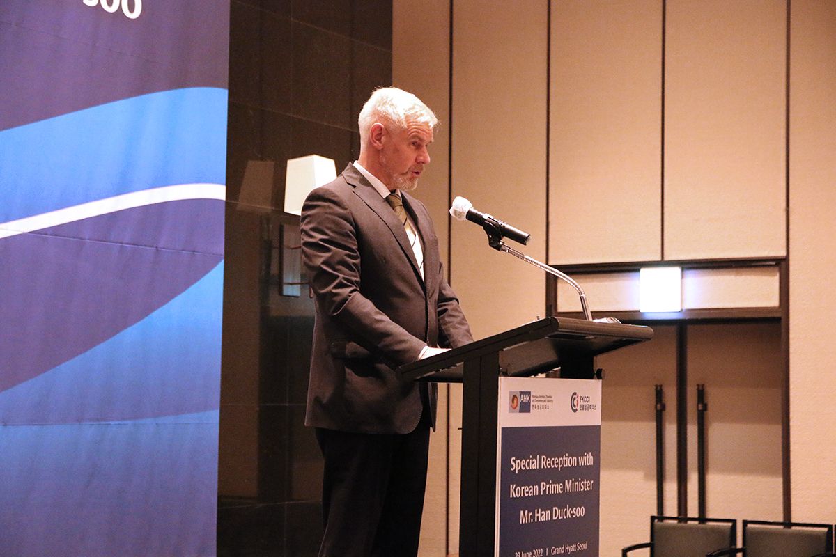 H.E. Michael Reiffenstuel, German Ambassador to South Korea