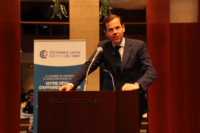 [Translate to Japonais:] Emmanuel Menanteau, représentant Hors Kanto