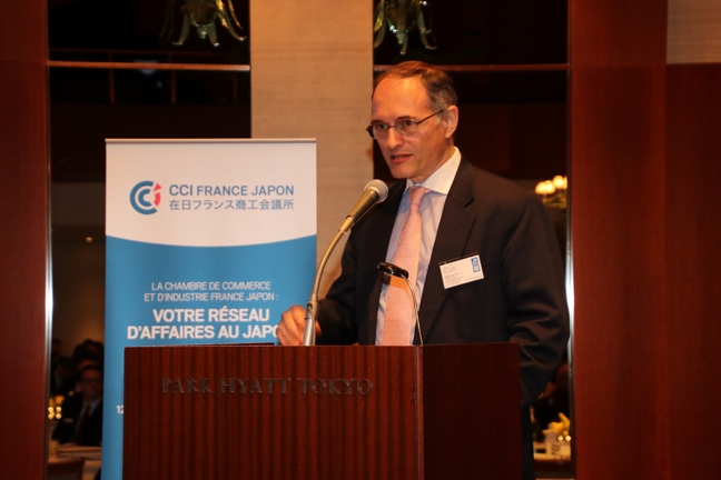 [Translate to Japonais:] Emmanuel Marchat, président du Comité Implantation et Développement