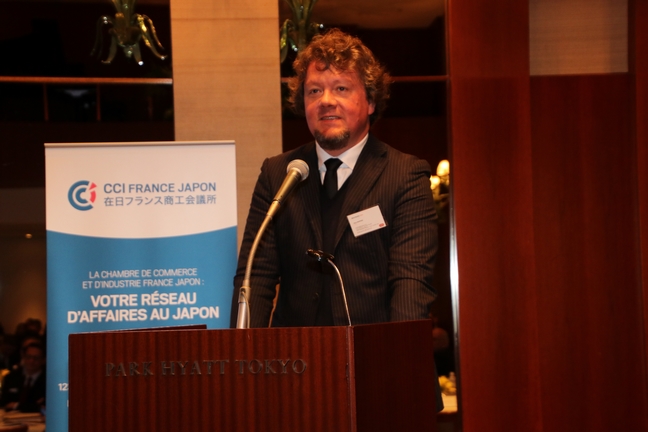 [Translate to Japonais:] Pierre Mustière, président du Comité Information et Nouvelles Technologies