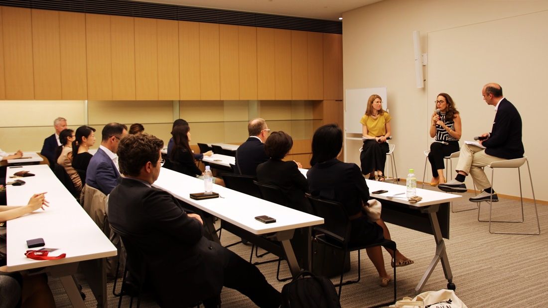 在日フランス商工会議所の女性リーダーたち