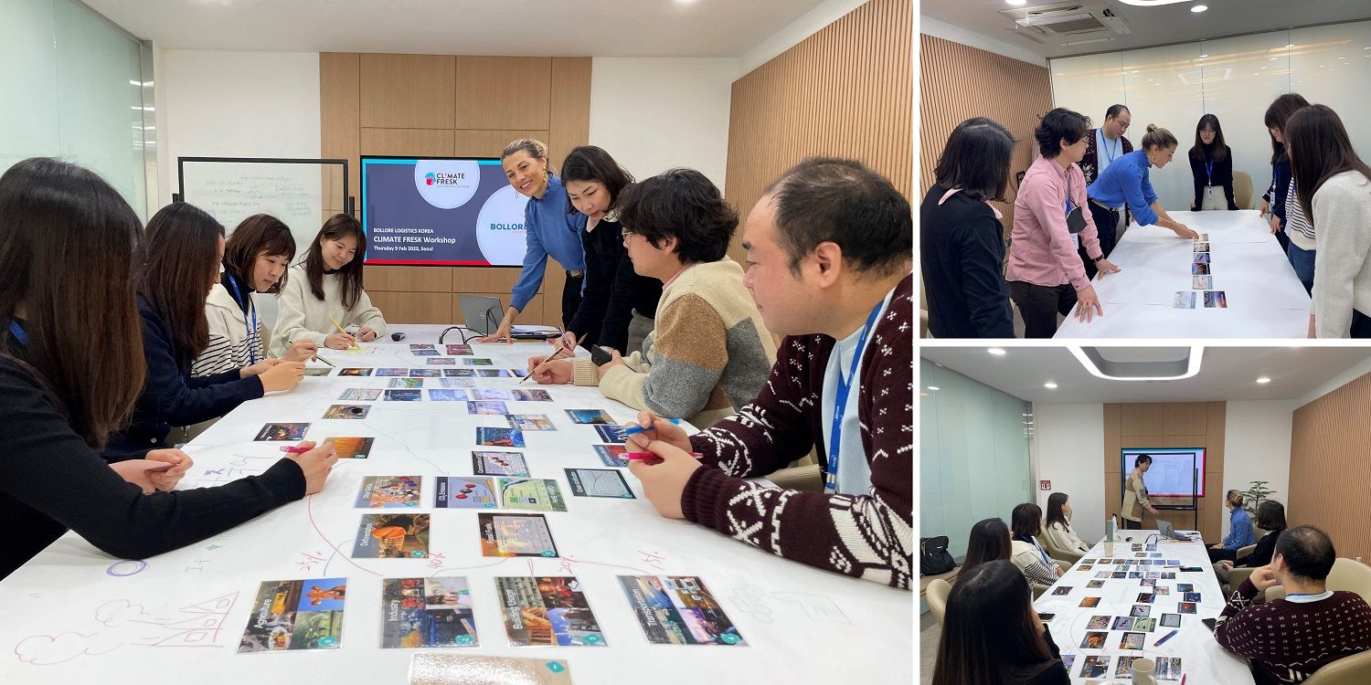 Bolloré Logistics Korea holds its first climate fresk workshop