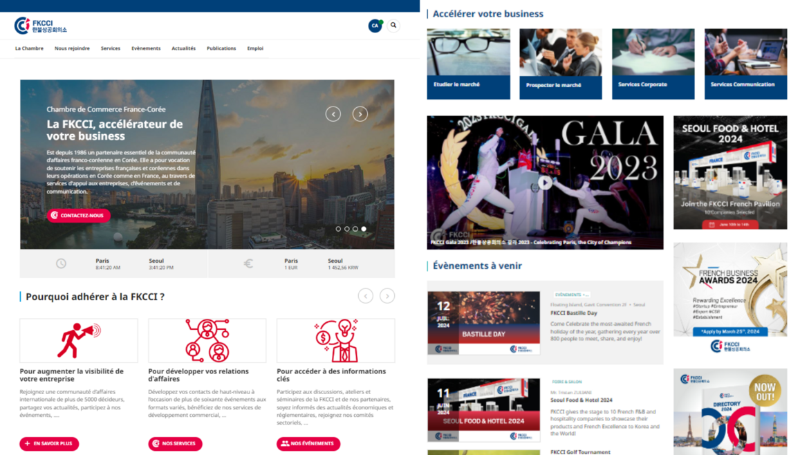 fkcci communication services website banner online promotion