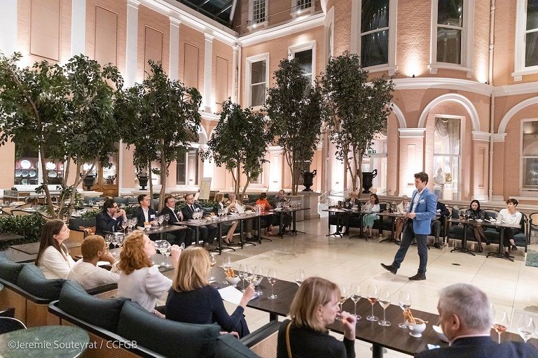 tasting-champagne-reception-Wallace-Collection-Pol-Roger-French-Chamber-of-Great-Britain