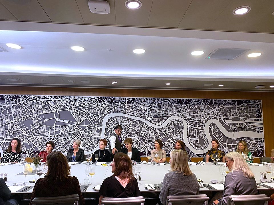 Women's Business Club dinner with Laura Citron