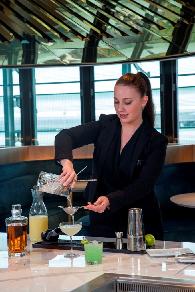 Salon Air France koktajle