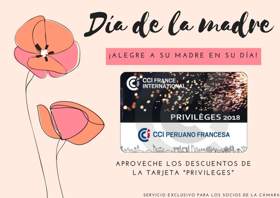 Tarjeta "Privilèges" 2018