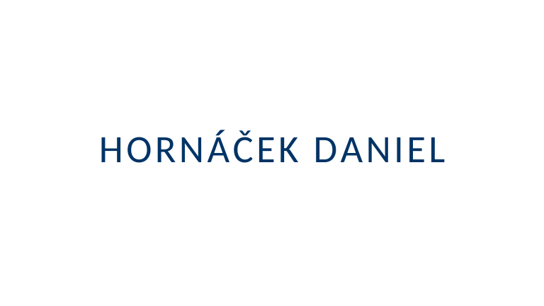 HORNÁČEK DANIEL