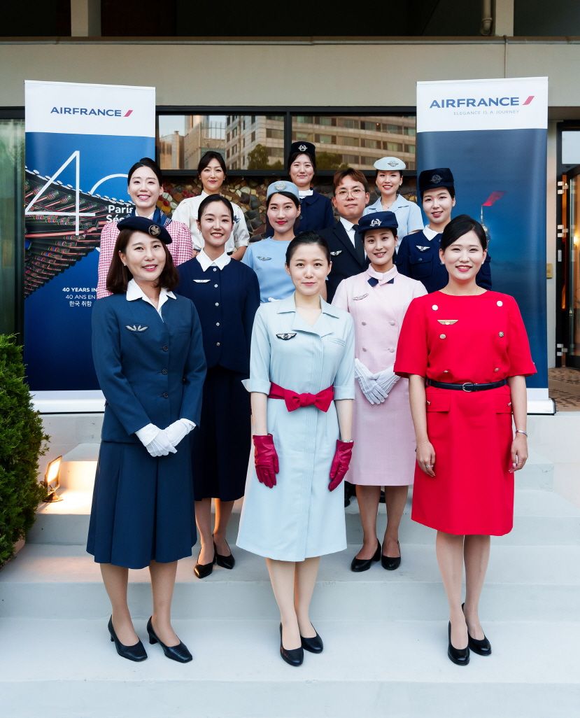 [Translate to Coréen:] Air France celebrates its 40th anniversary in South Korea