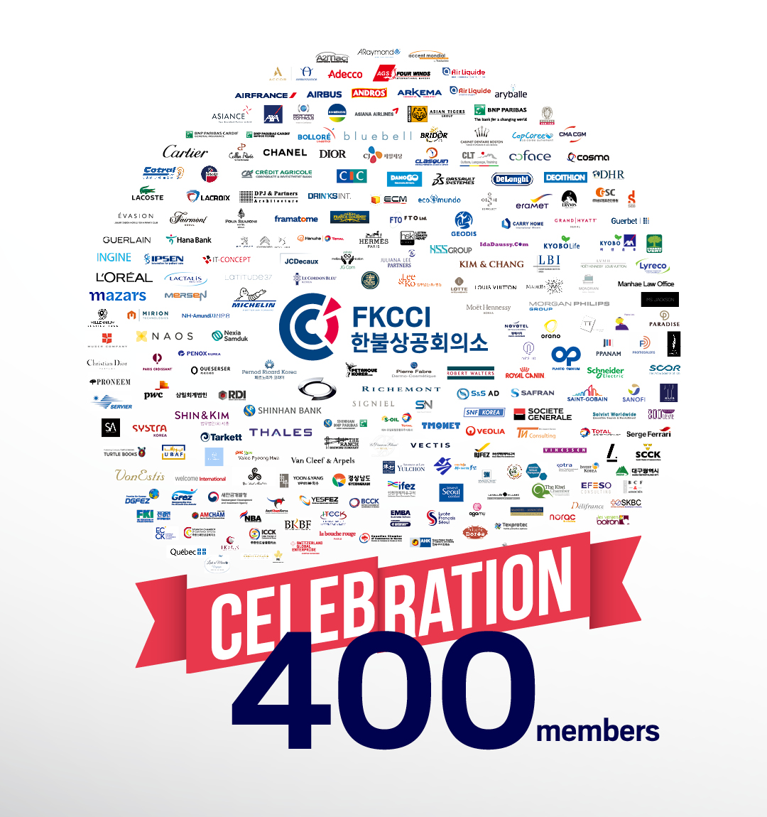 This is a milestone in the history of the French-Korean business community. In April 2021, FKCCI welcomed its 400th member! - French-Korean Chamber of Commerce and Industry