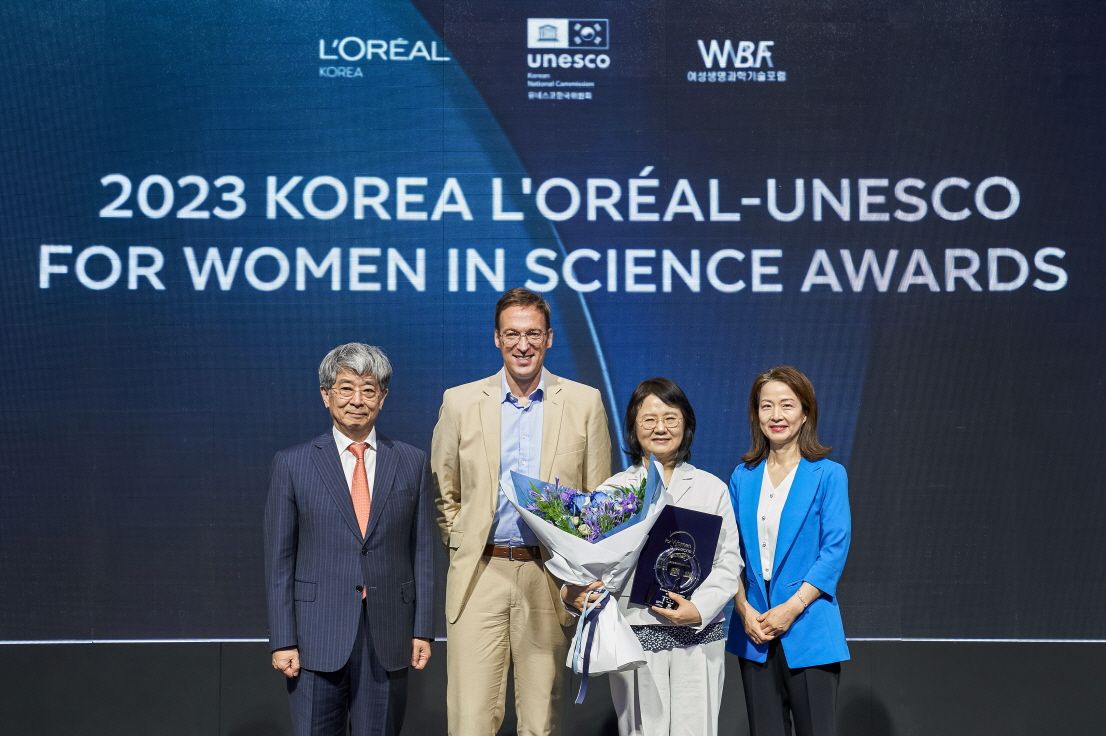 '제22회 한국 로레알-유네스코 여성과학자상’ 시상식 개최,학술진흥상에 서울시립대학교 박현성 교수 선정