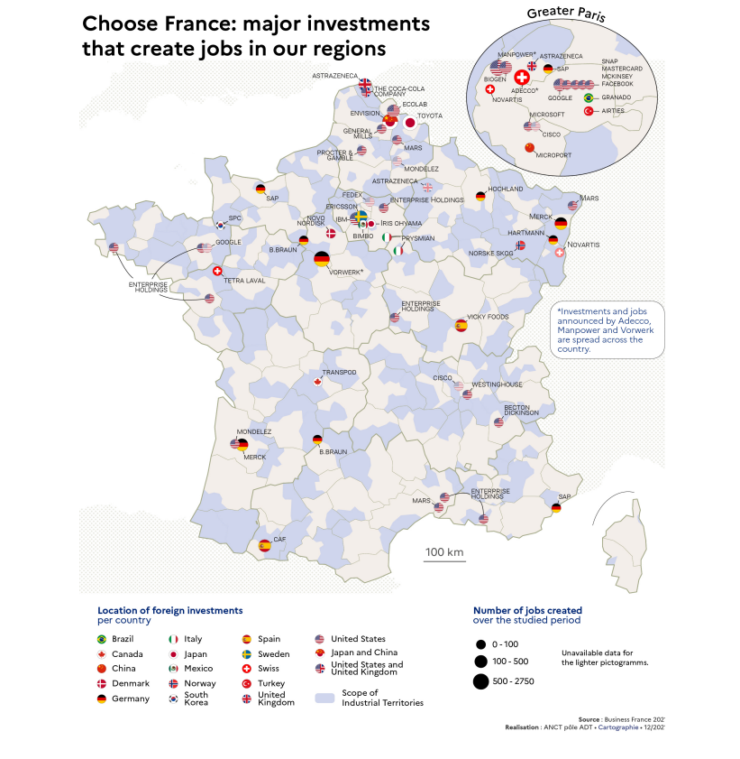 France no1 country in Europe for FDI attractiveness