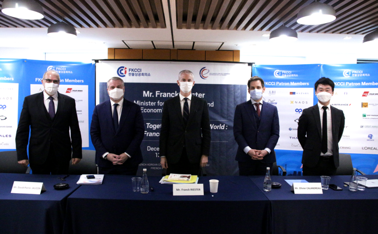 La Chambre de Commerce France Corée organise une conférence en ligne sur le plan « France Relance » à l’occasion de la visite de Franck Riester au Pays du matin calme