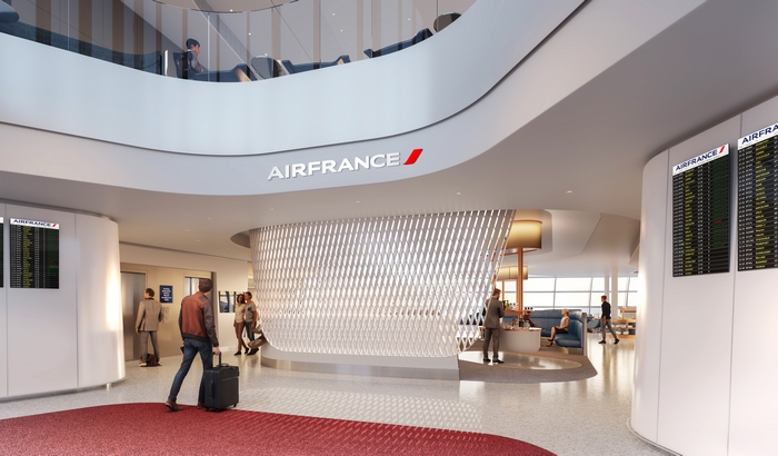Air France : un nouveau salon signé Jouin Manku