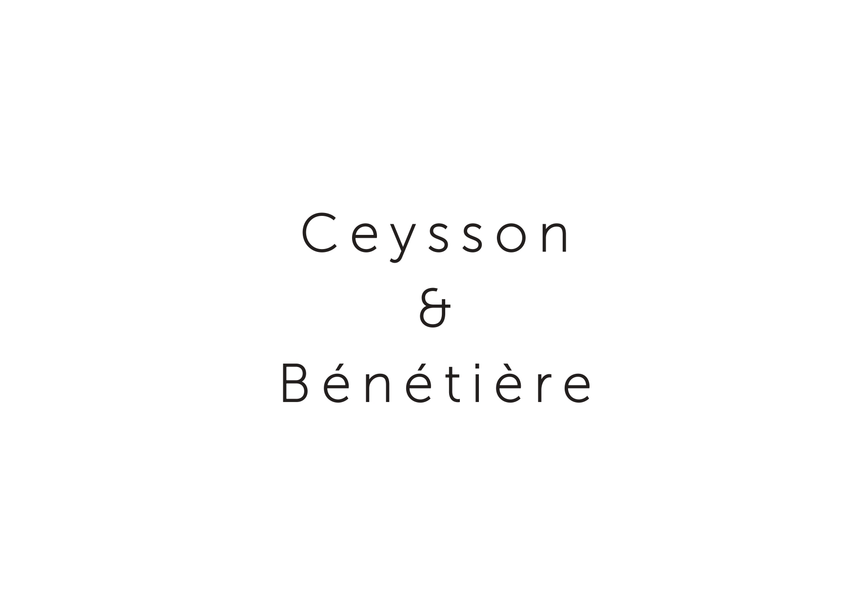 CEYSSON & BENETIERE