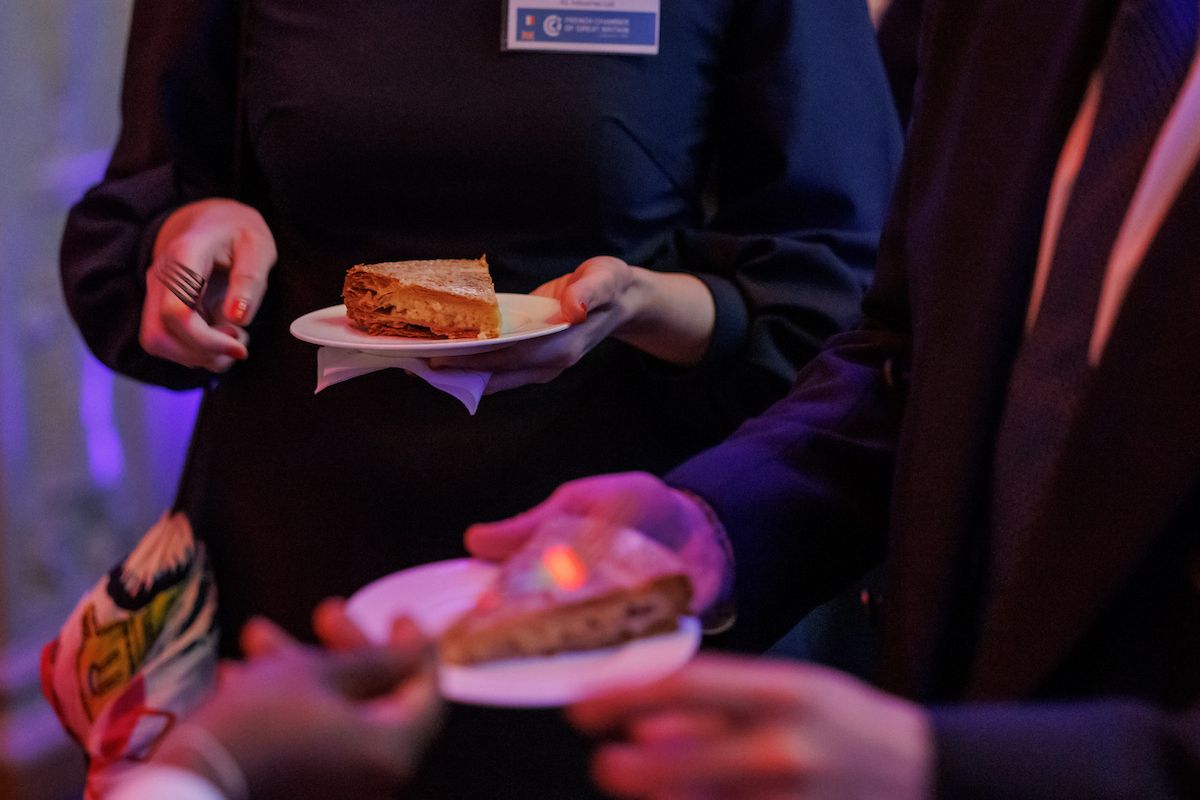 French Chamber of Great Britain - Galette des Rois event at Home House, in partnership with Maison Philippe Conticini.