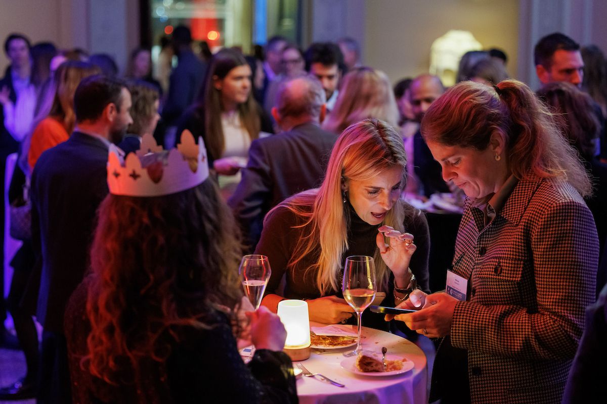 French Chamber of Great Britain - Galette des Rois event at Home House, in partnership with Maison Philippe Conticini.