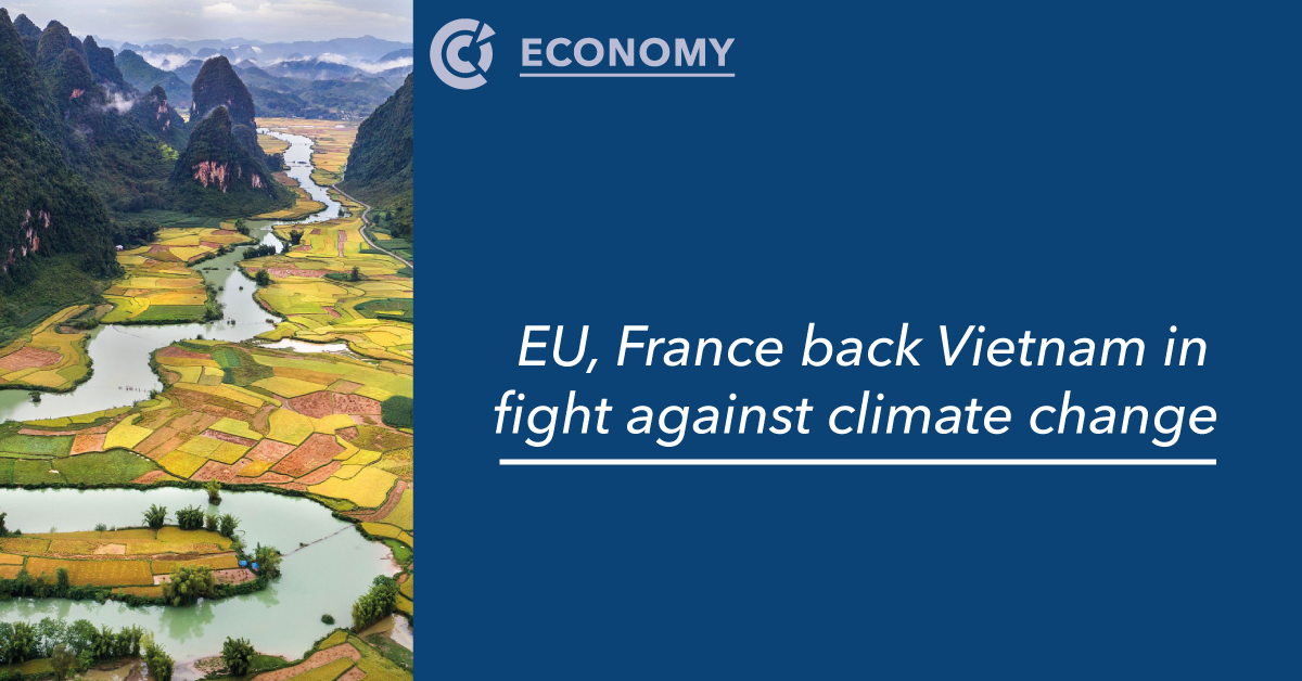 EU, France back Vietnam in fight against climate change