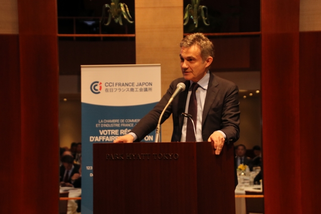 Armel Cahierre, président de la CCI France Japon